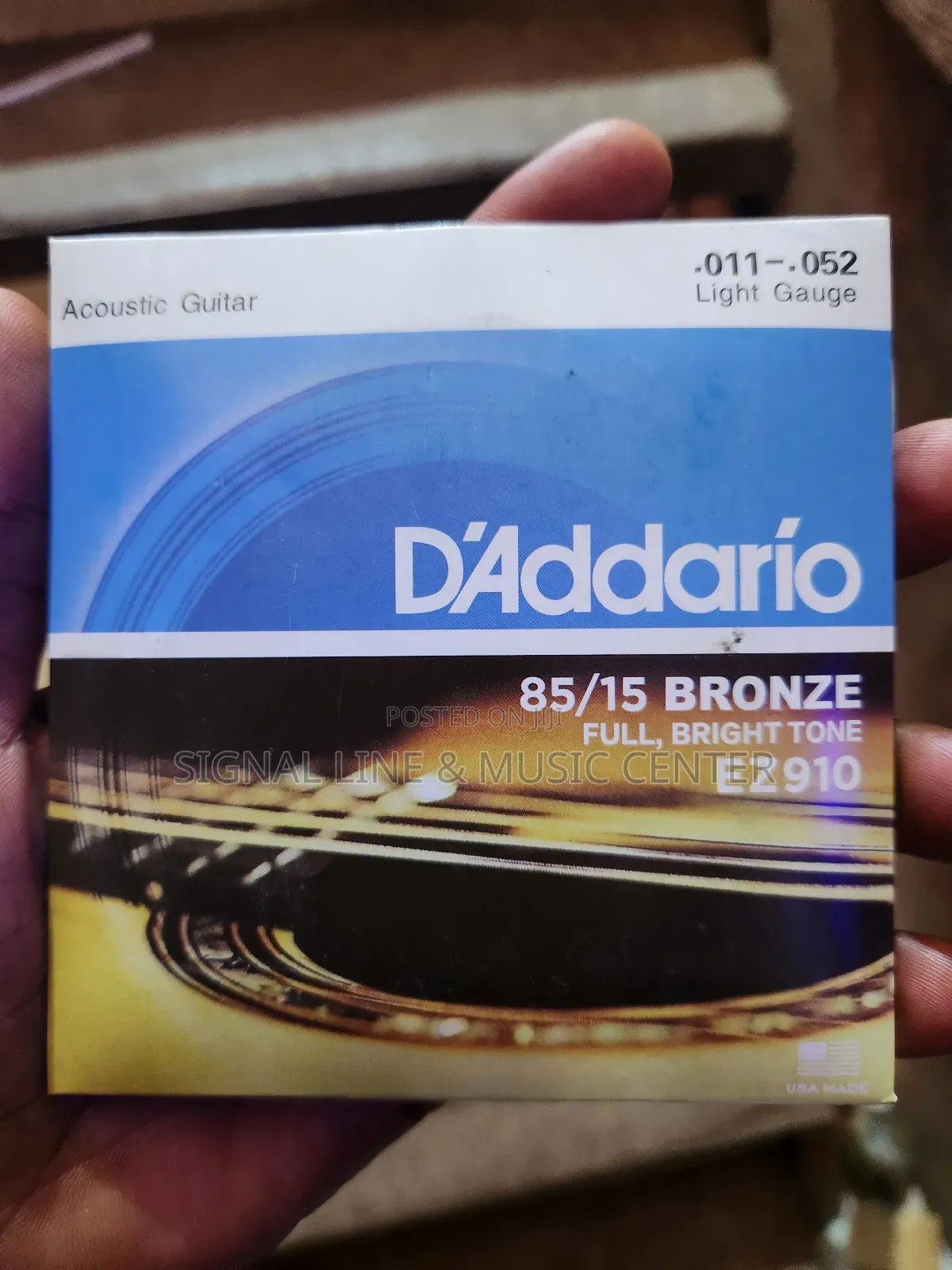 Daddario Strings for Acoustic Guitar