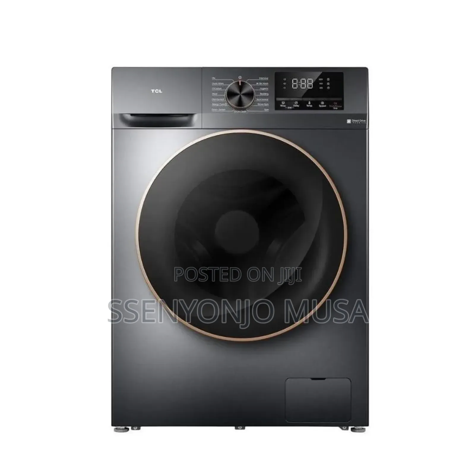 TCL 10kg Front Load Washing Machine – Inverter Direct Drive Motor, 15-