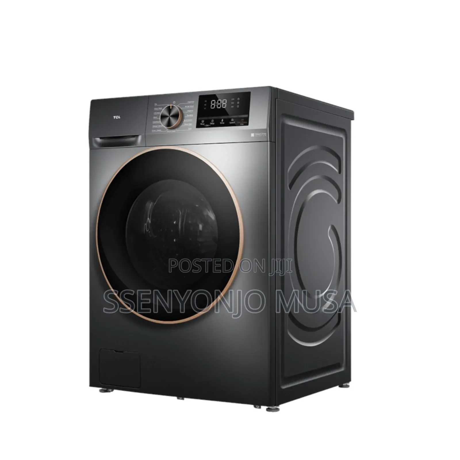 TCL 10kg Front Load Washing Machine – Inverter Direct Drive Motor, 15-