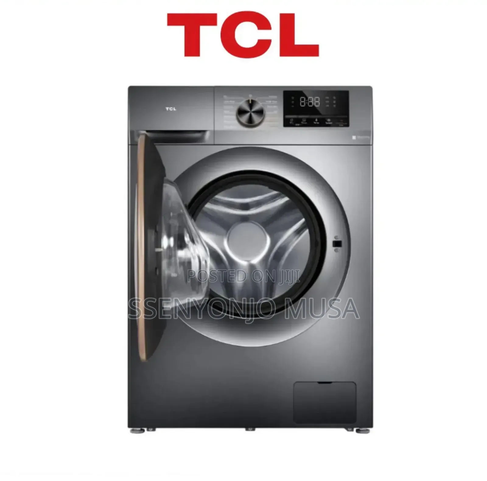 TCL 10kg Front Load Washing Machine – Inverter Direct Drive Motor, 15-