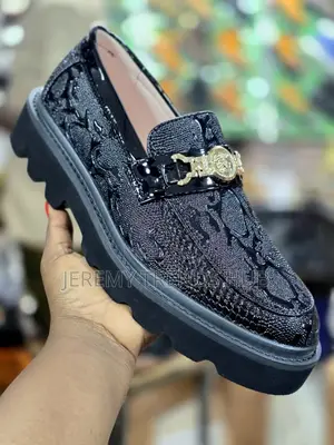 Black Versace Shoes