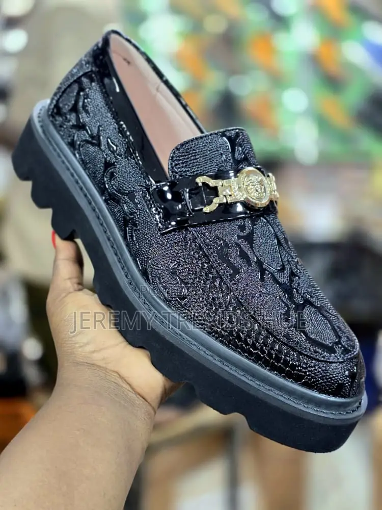 Black Versace Shoes