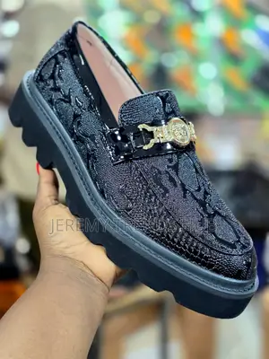 Black Versace Shoes