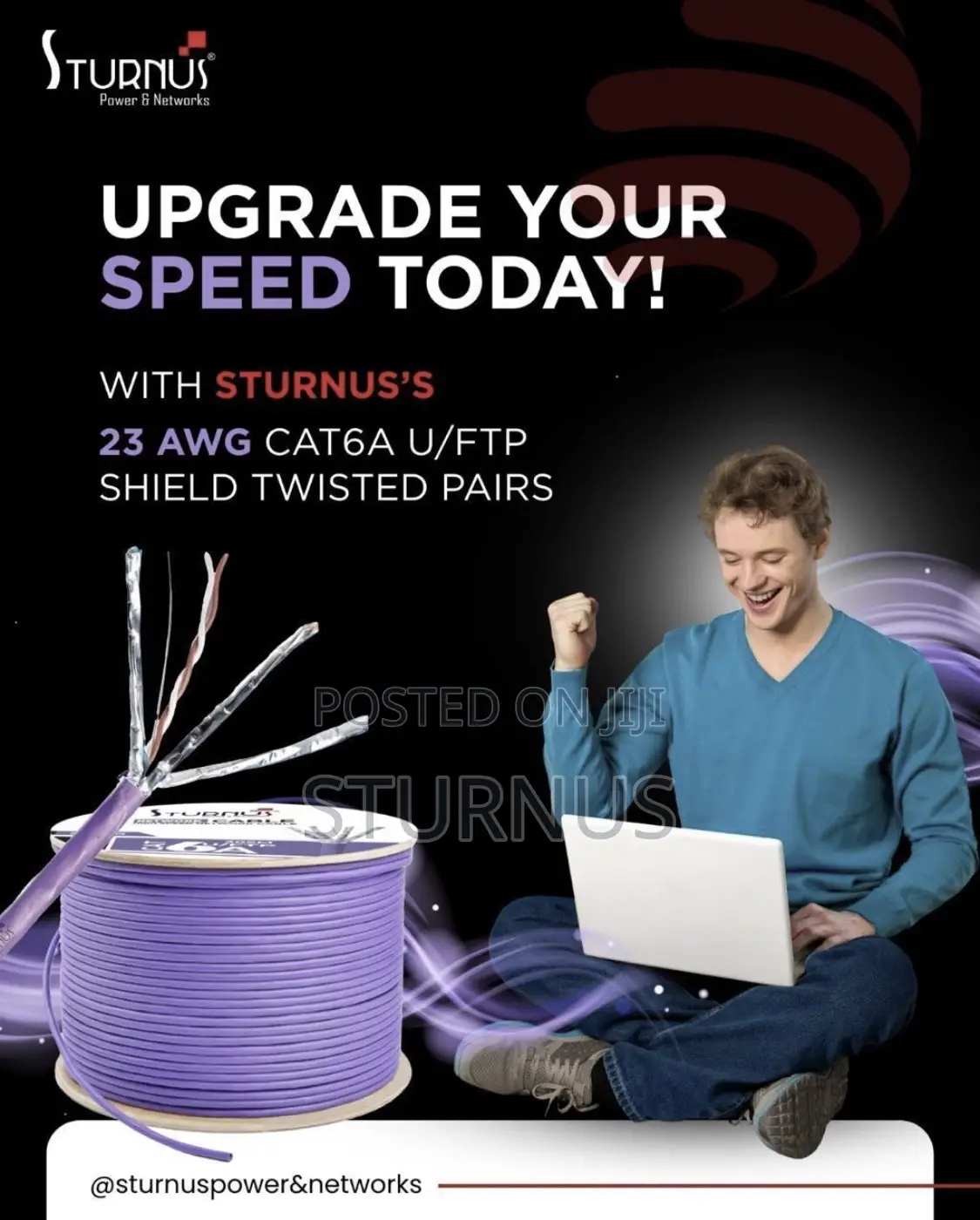 Cat6 Cable Outdoor (Ftp) 305 Meters
