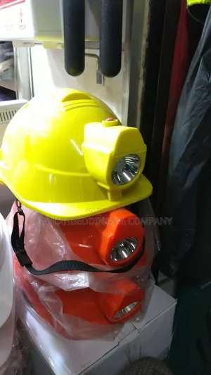 Rechargeable Led Mining Hard Hat Lamp Helmet