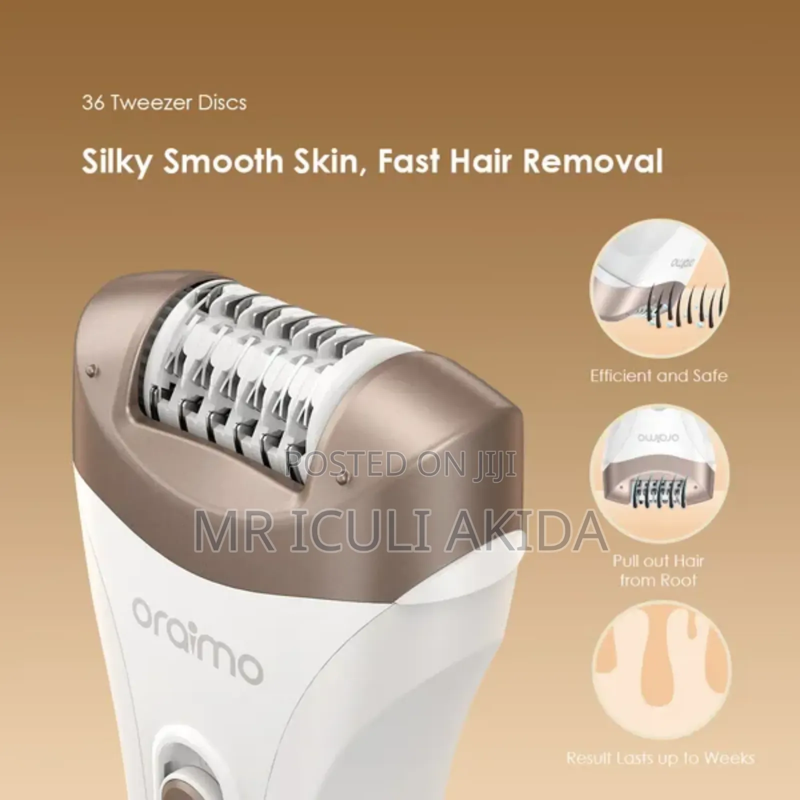 Oraimo Silksmooth Women Hair Removal Epilator