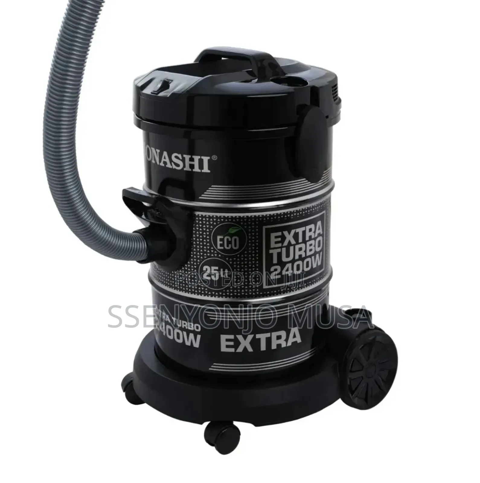 Sonashi 25l Drum Vacuum Cleaner – 2400w Strong Suction, Multi-stage.