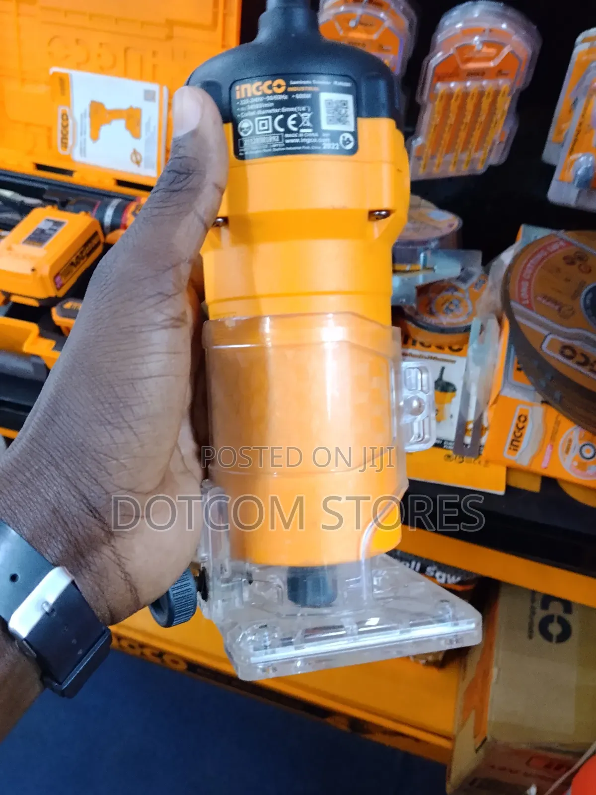 Ingco 600w Laminate Trimmer (Model Plm6001).