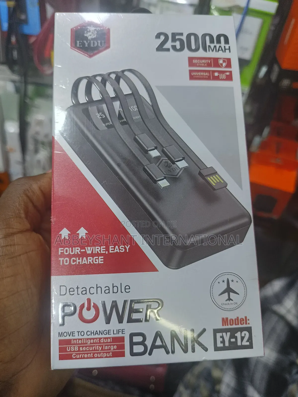 Eydu 25000mah Detachable Power Bank