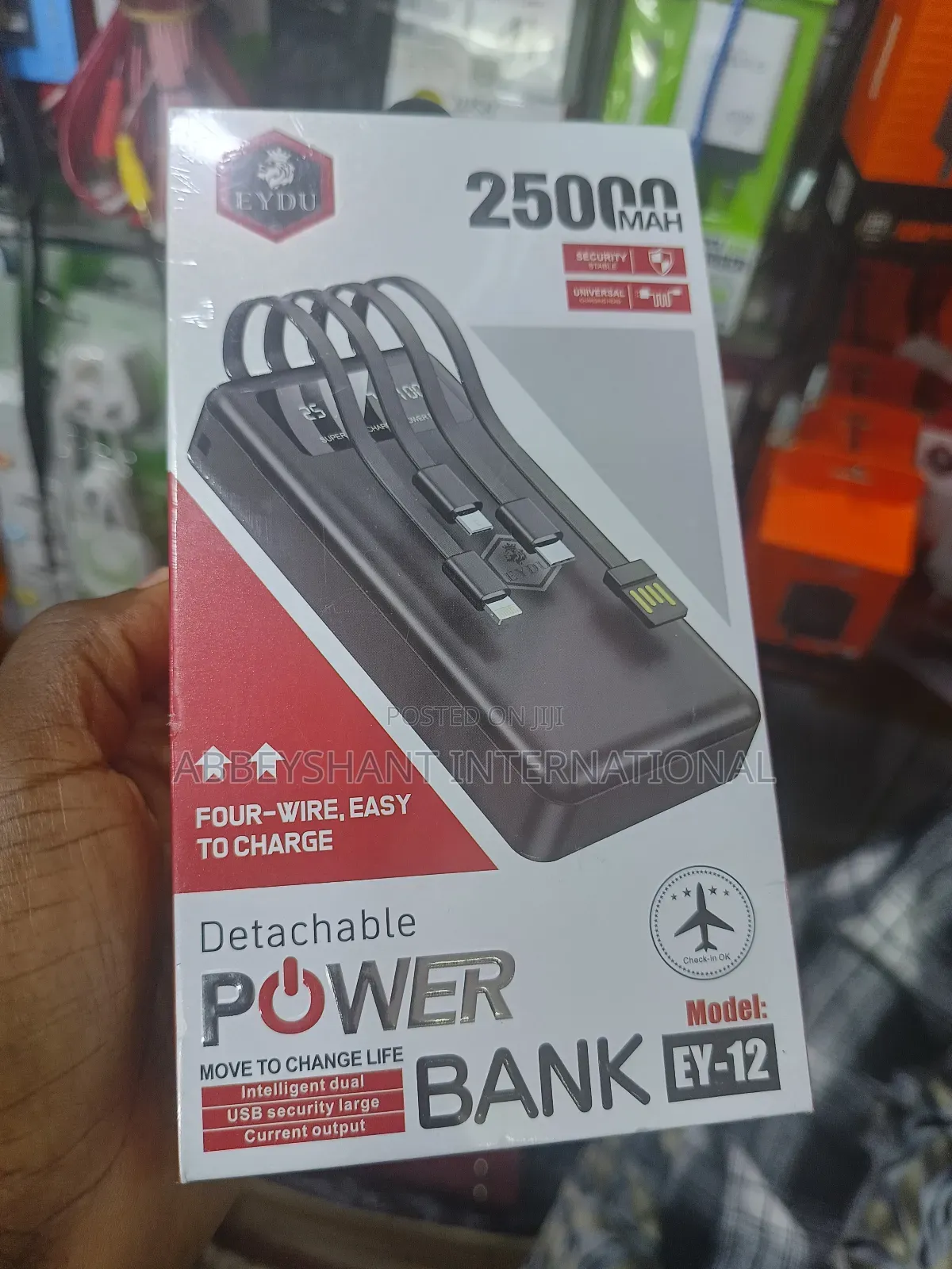Eydu 25000mah Detachable Power Bank