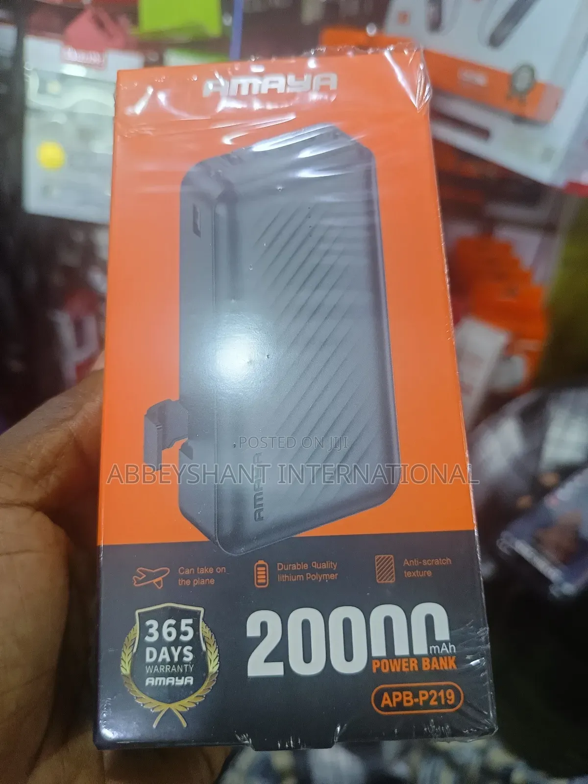 20000amp Power Bank /Amaya Apb-P219 Power Bank