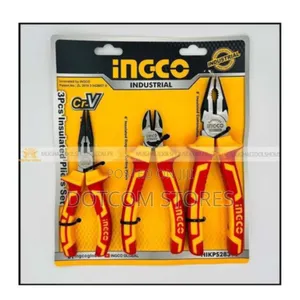 Ingco 3 PCS High Leverage Pliers Set Insulated Pliers