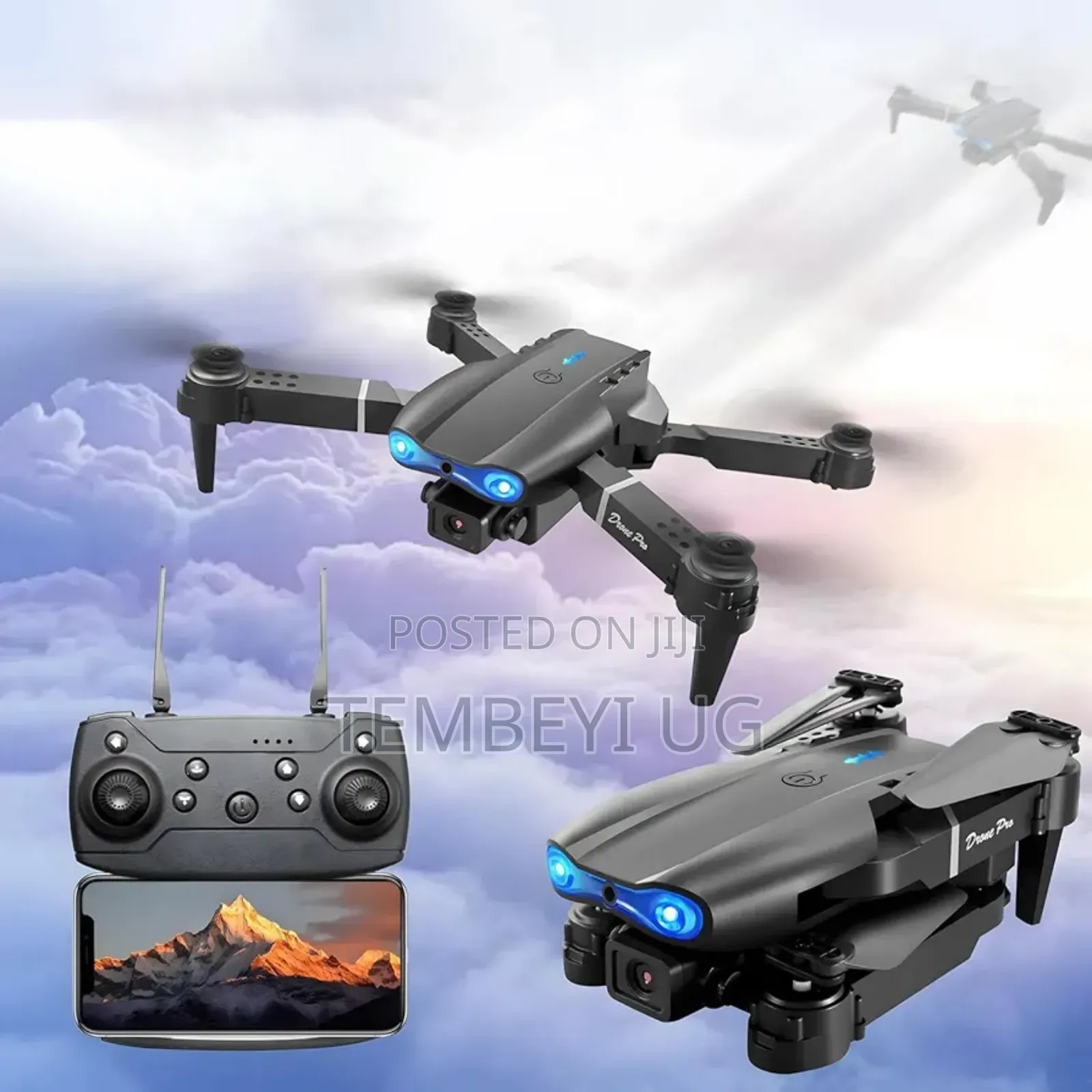 Beginner Foldable Quadcopter Drone With Camera