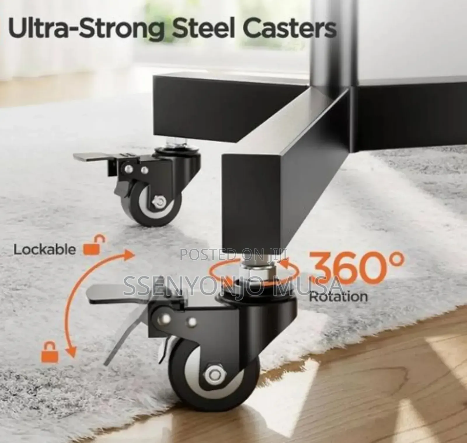 Rolling Tv Stand For 32-85" Screens