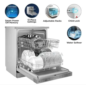 Midea 13 Place Freestanding Dishwasher – A++ Energy, Stainless Steel