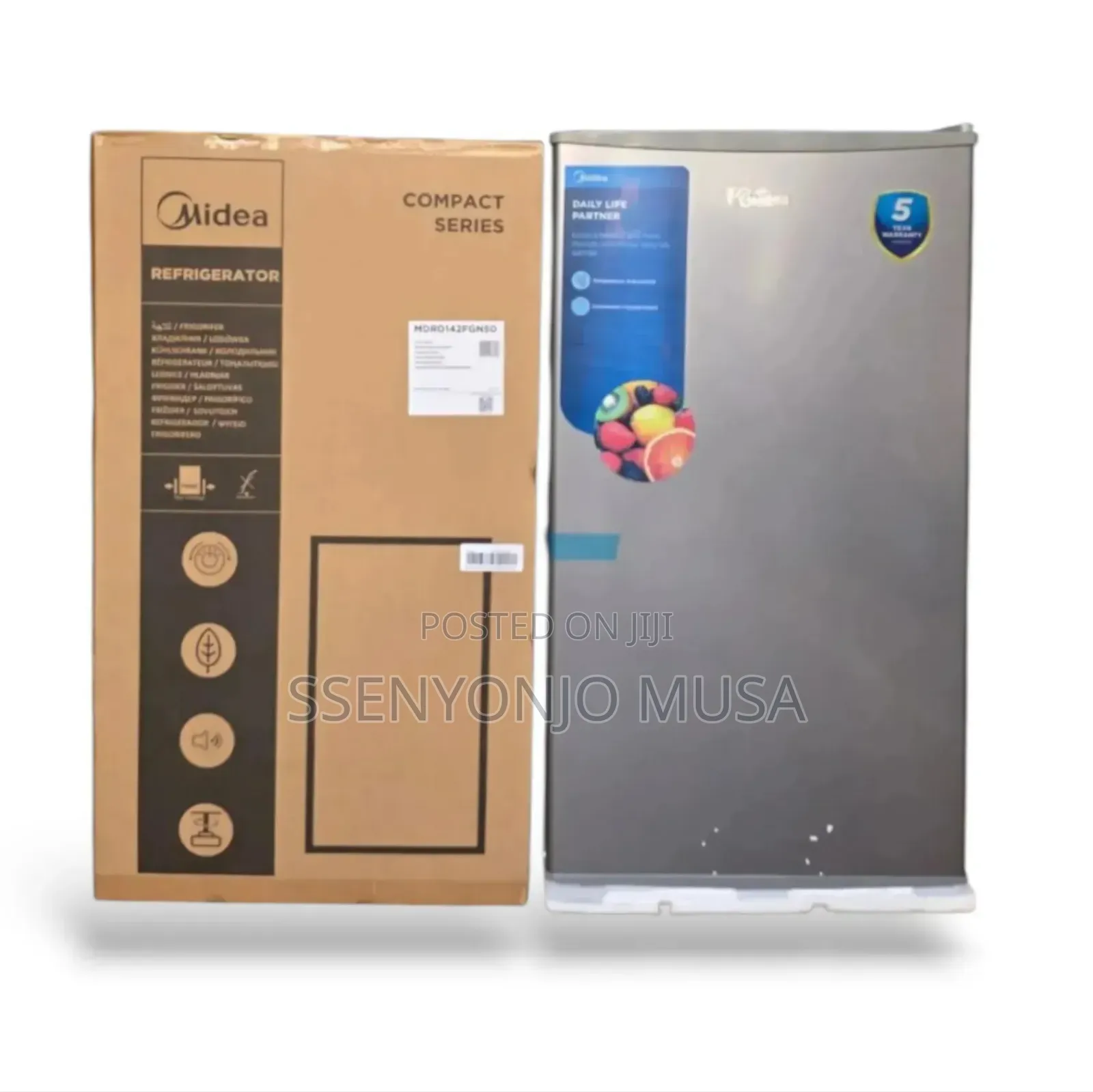 Midea Fridge Single Door 120l With Chiller Compartment