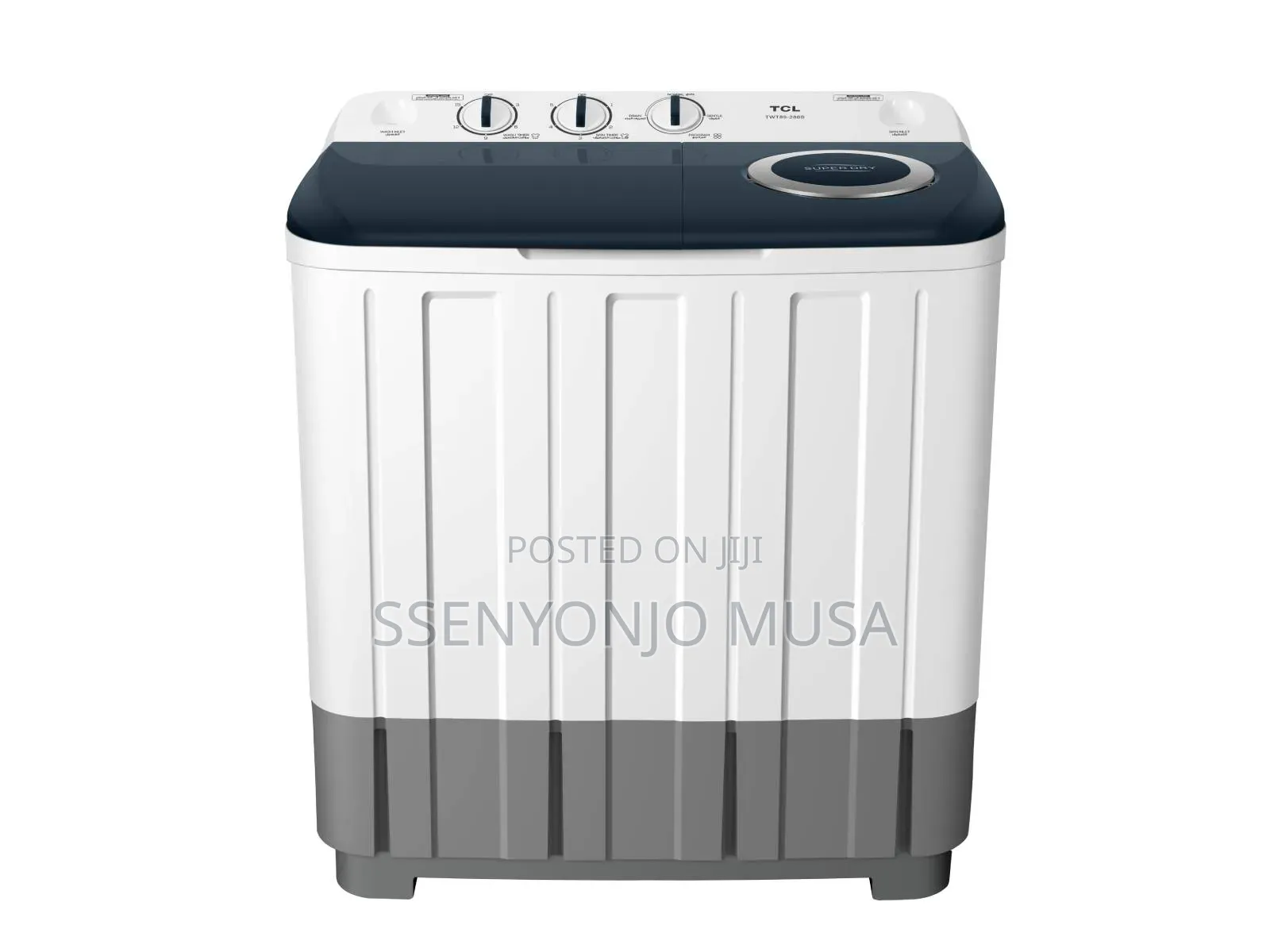 TCL 7kg Twin Tub Semi-Automatic Washing Machine – Top Load, Powerful.