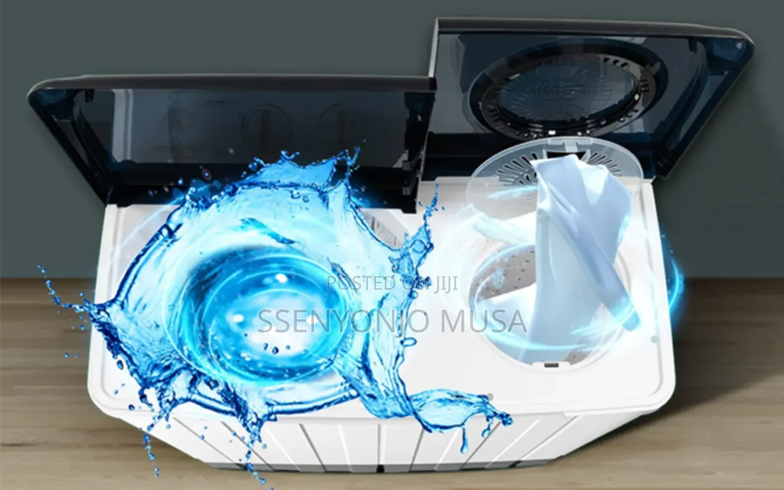 TCL 7kg Twin Tub Semi-Automatic Washing Machine – Top Load, Powerful.