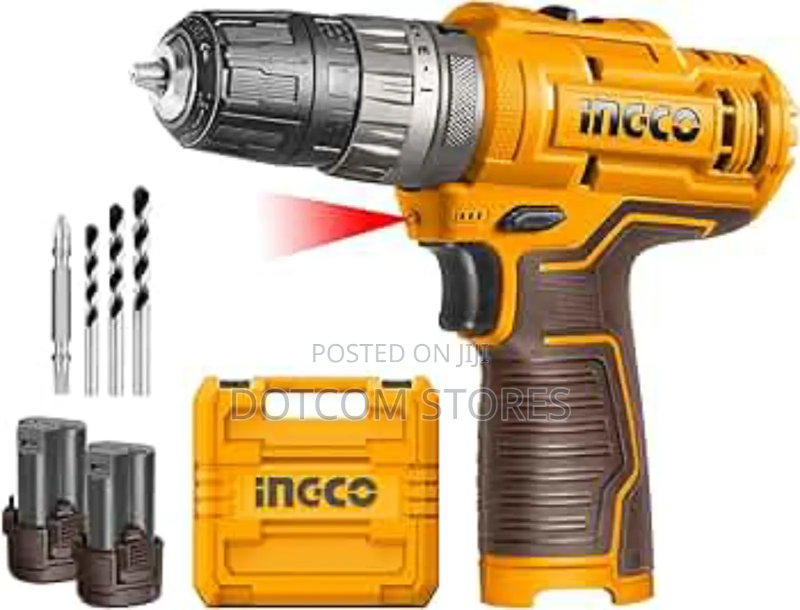 Ingco 12v Impact Drill Brushless Cordless Light Weight