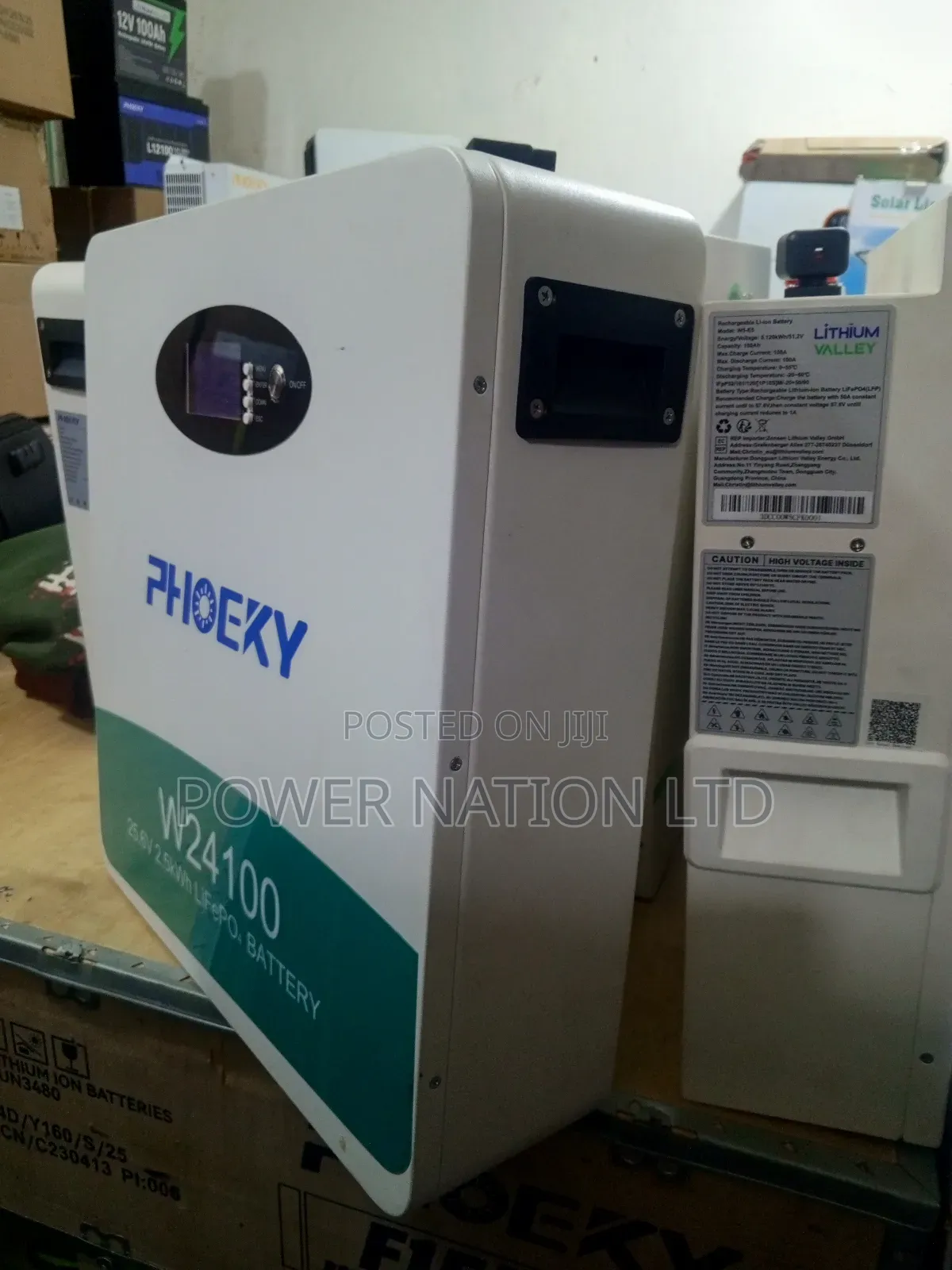 2.5kwh 24v Phoeky Lithium Iron Phosphate Battery
