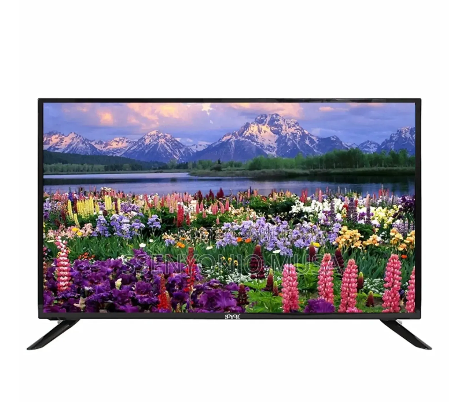 SPJ Tv 32"Inches FHD Digital Led Flameless With in-Built Free to Air.