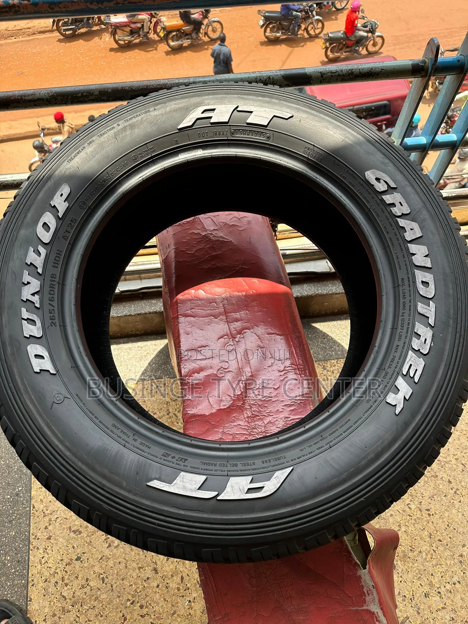 265/60r18 Dunlop Tires All Terrain Grandtrek Foreign Used