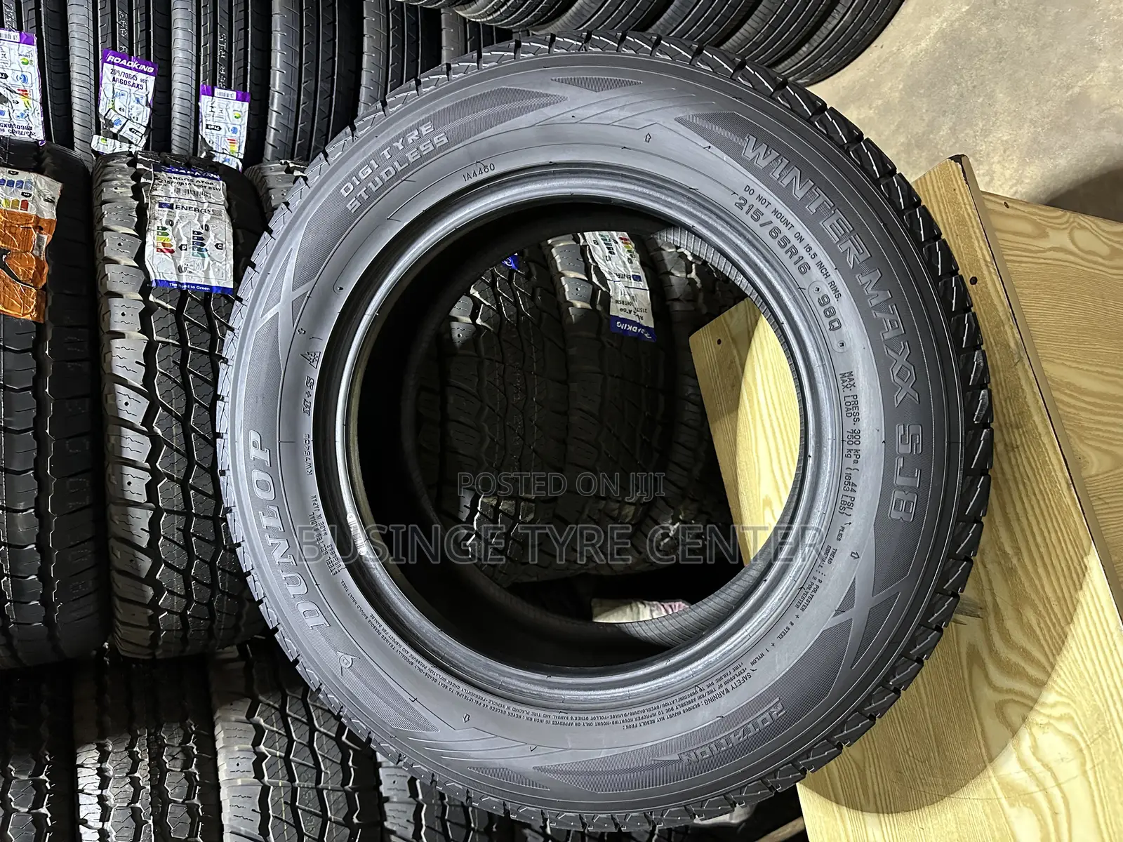 215/65r16 Dunlop Foreign Used Tires Good Condition