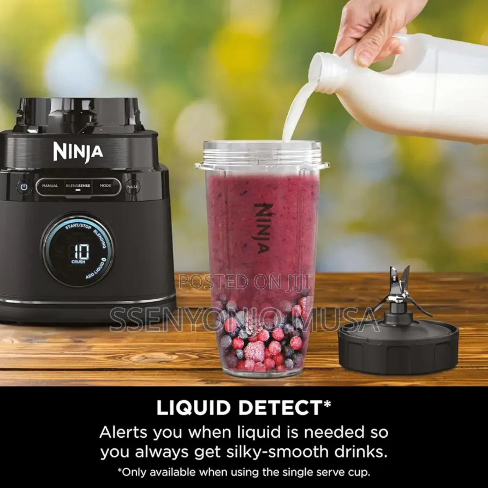 Ninja Blender 2in1 2l Jug Single Serve Blender– 1200w Smoothie Maker