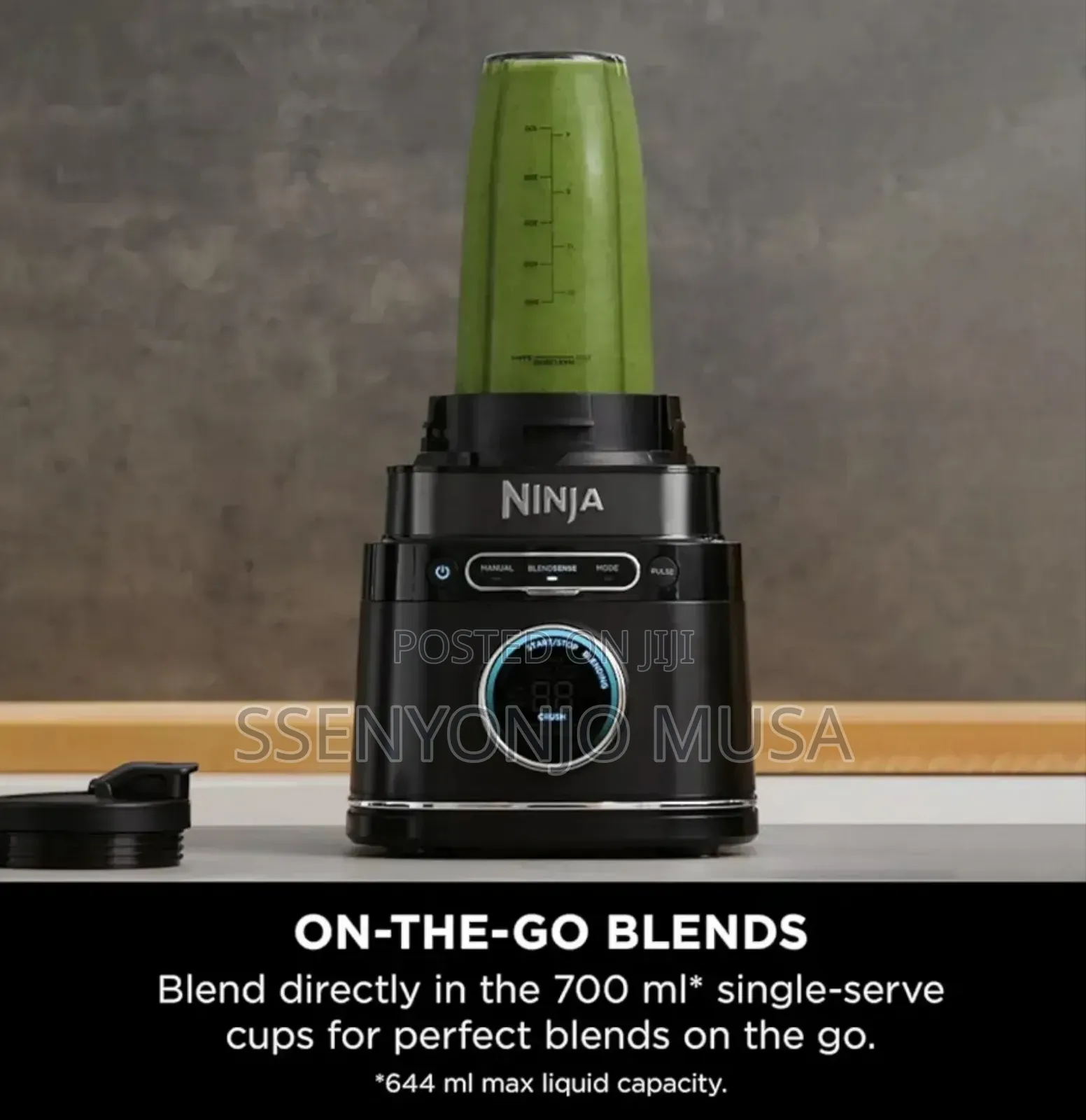 Ninja Blender 2in1 2l Jug Single Serve Blender– 1200w Smoothie Maker