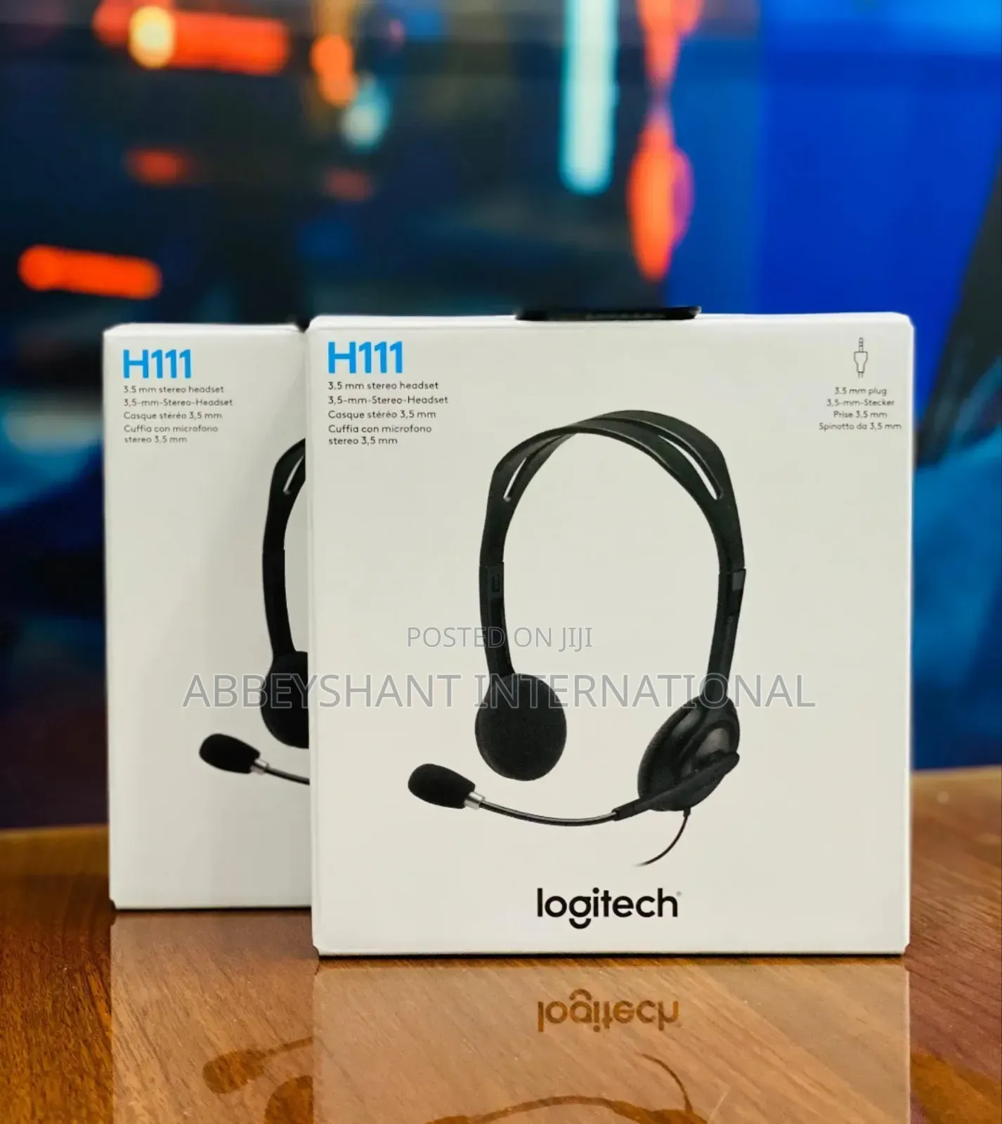 Logitech H111 Stereo Headset/Calls, Music, and Gaming Headphones