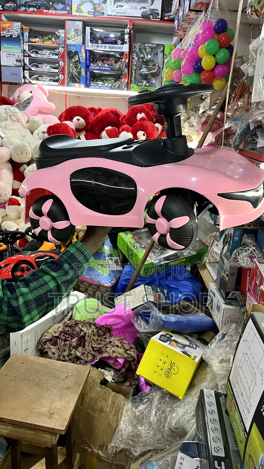 Kids Pink Car