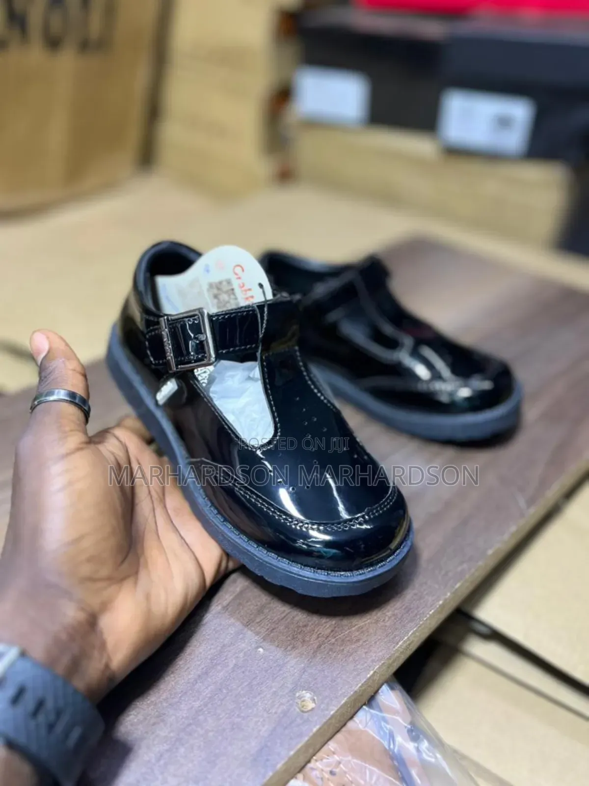 Shinny Black Shoes