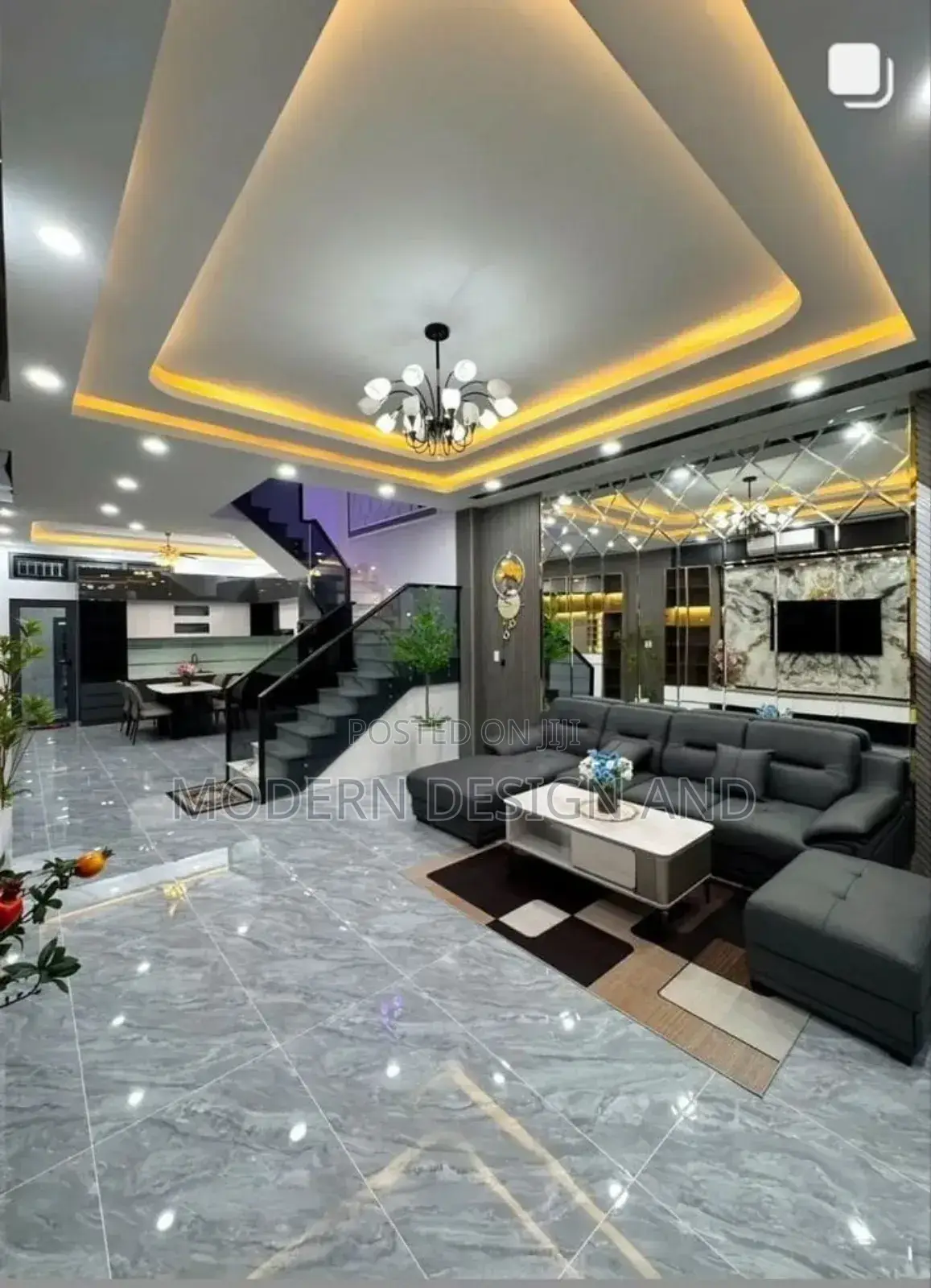 Bulcate Double Designs Gypsum Ceiling