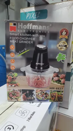 Food Chopper Hm-8827 and Meet Grinder Glass