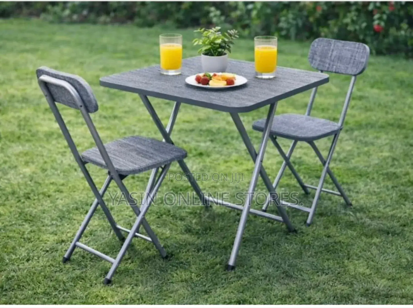 Foldable Table and Chairs.