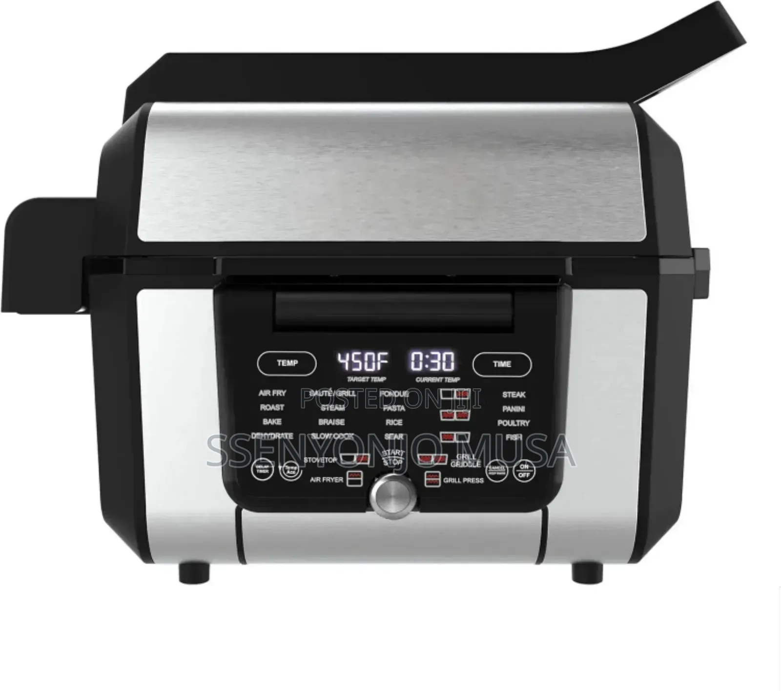 Hoffmans Grill Maxx/Air Fryer 6l 4in1 Multifunctional Cooker – 3000w G
