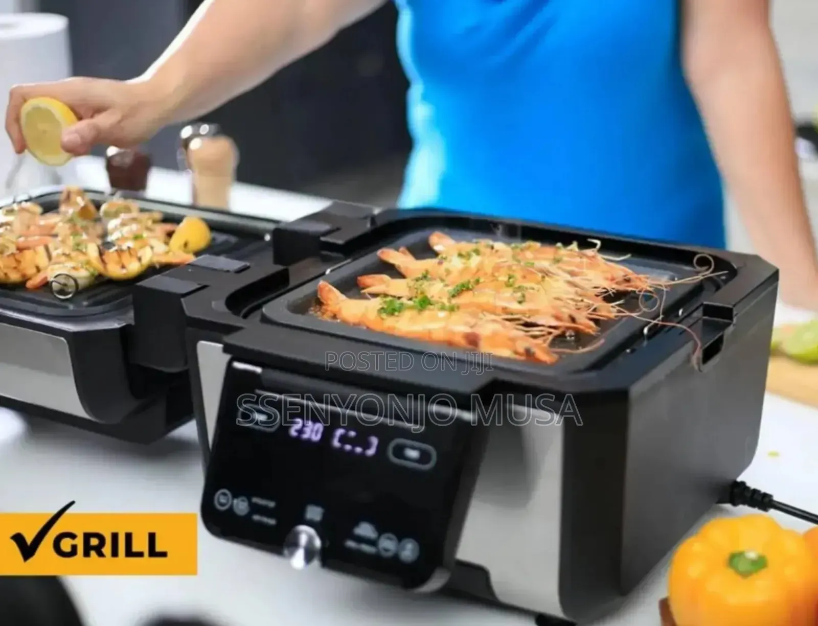 Hoffmans Grill Maxx/Air Fryer 6l 4in1 Multifunctional Cooker – 3000w G