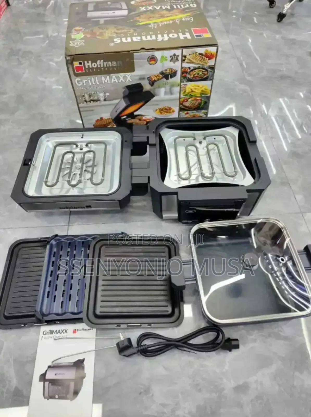 Hoffmans Grill Maxx/Air Fryer 6l 4in1 Multifunctional Cooker – 3000w G