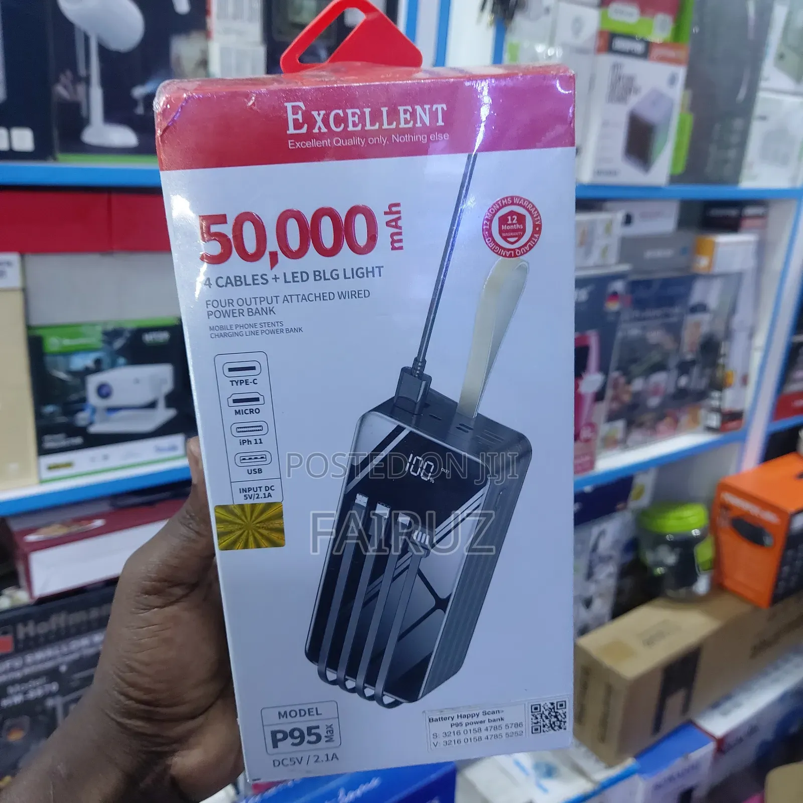 50000mah Excellent Power Bank