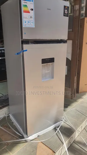Chiq 270litrs Double Door Fridge With Dispenser