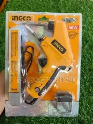Ingco 90w Soldering Gun With A Solder Wire Feeder, Model Si016732.