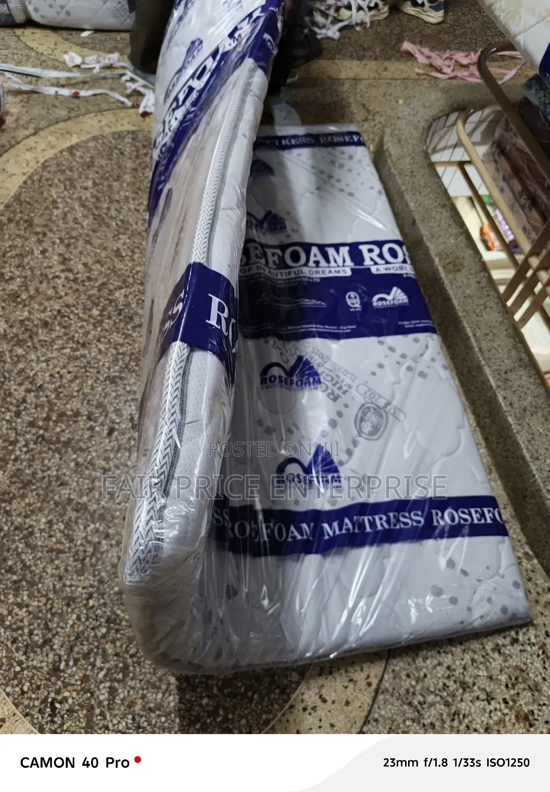 Quality Mattress Topper 5x6 in 2 Inche. Rosefoam Mattresses Topper