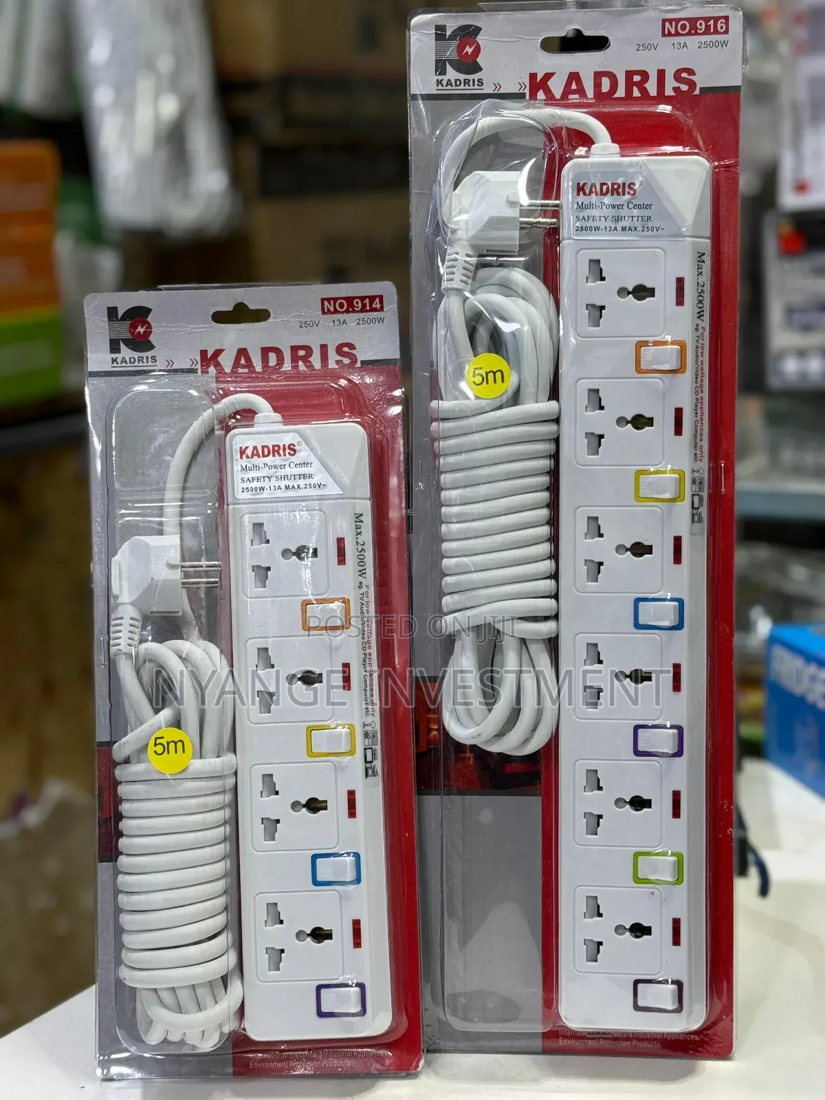 4 Way Extension and Sockets