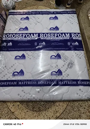 Soft Mattress Topper 6x6 in 2 Inche. Rosefoam Mattress Topper