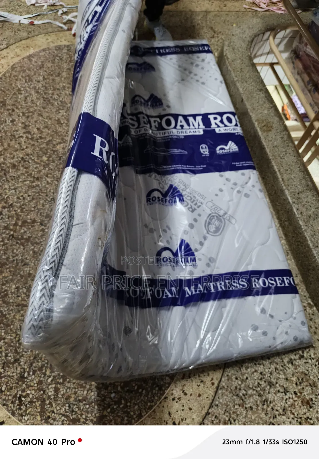 Topper Mattresses 5x6 in 2 Inche. Rosefoam High Density