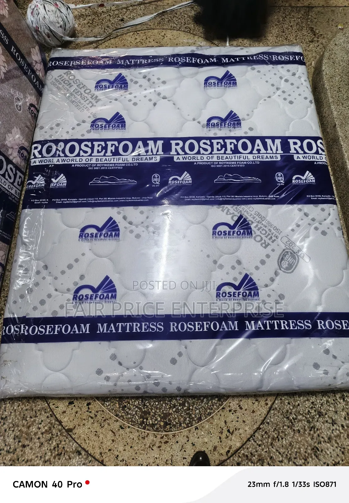 Quality Topper Mattress 4x6 in 2 Inche. Rosefoam High Density