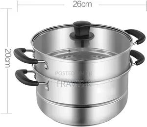 3 Tier Multi Tier Layer Stainless Steel Steamer Pot