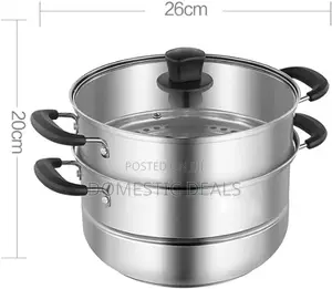 3 Tier Multi Tier Layer Stainless Steel Steamer Pot