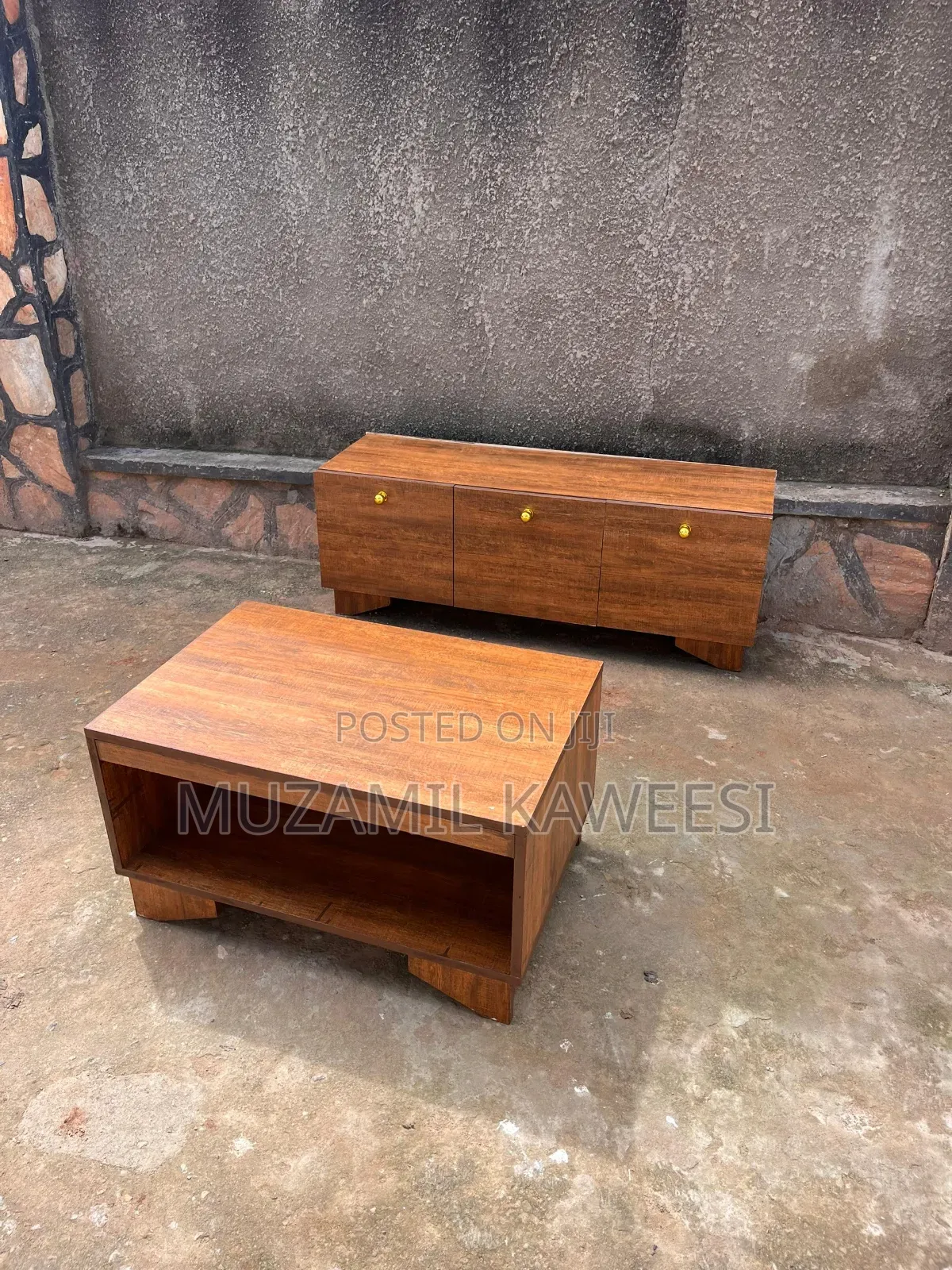 Set of 4ft Tv Stand and Center Table