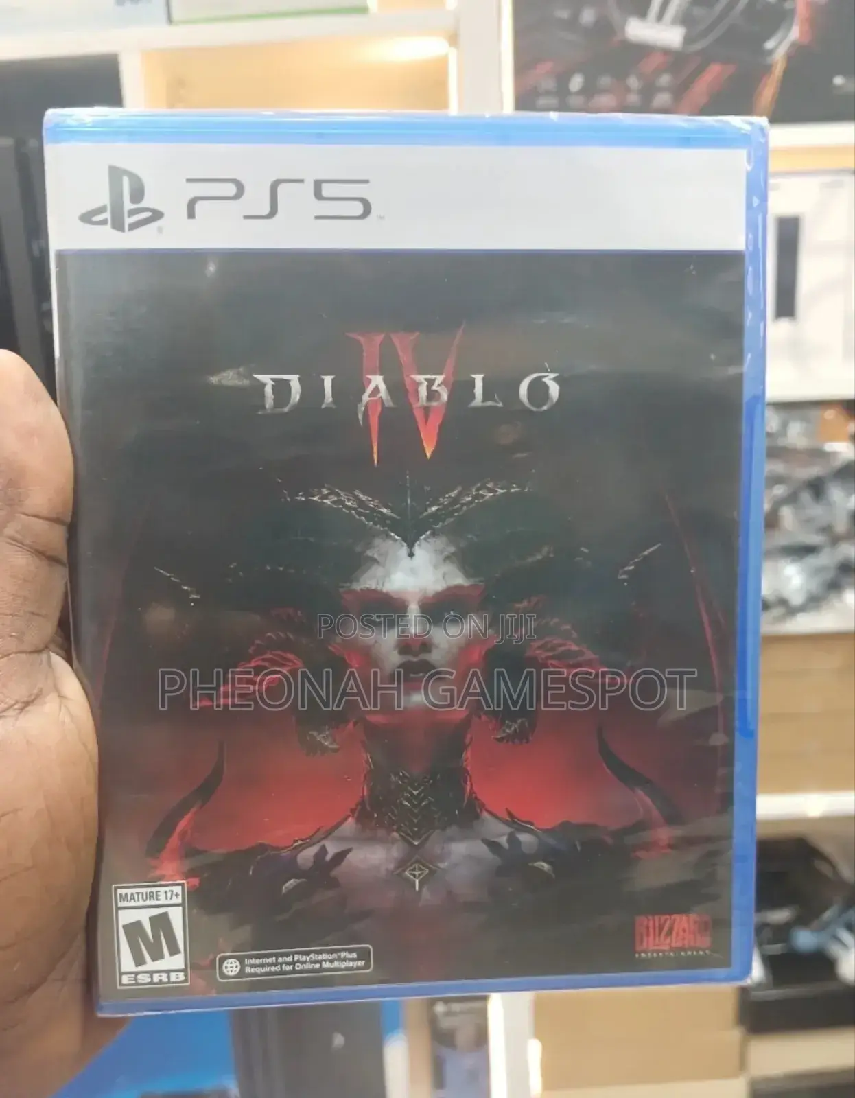 Diablo Iv Game Cd for Ps5